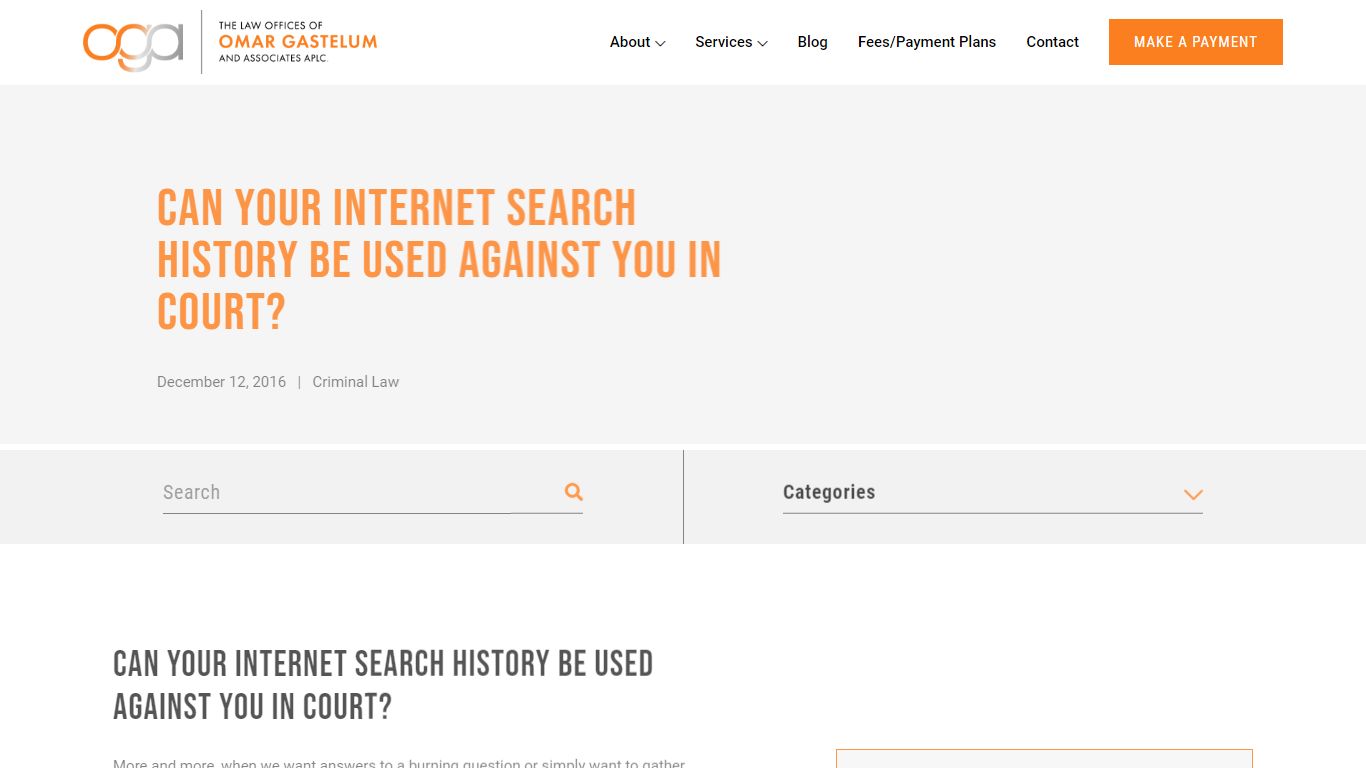 Can Your Internet Search History Be Used Against You in Court?